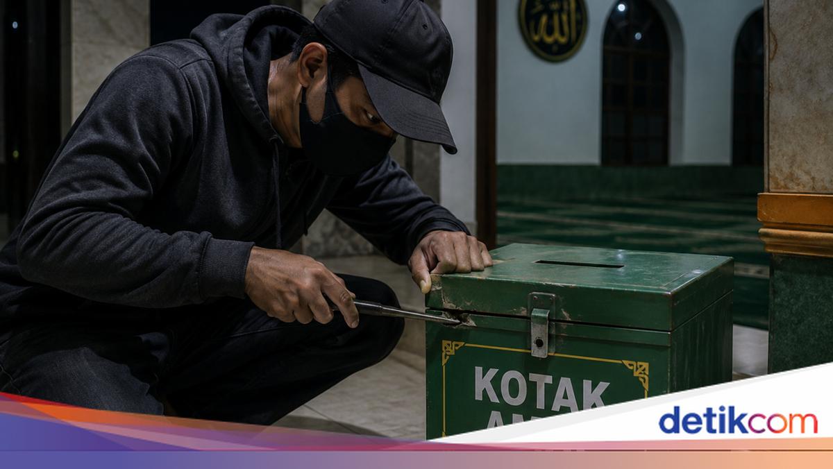 Remaja Bogor Kepergok Mencuri Uang Kotak Amal Masjid