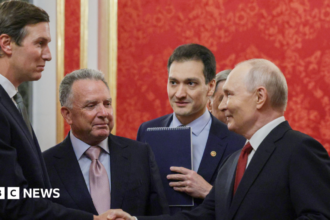 Utusan AS Bertemu Putin di Moskow untuk Pembicaraan Ukraina