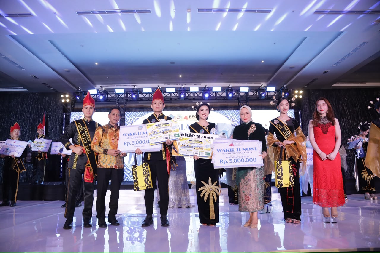 Kotamobagu raih gelar di Grand Final Nyong dan Noni Sulawesi Utara 2026