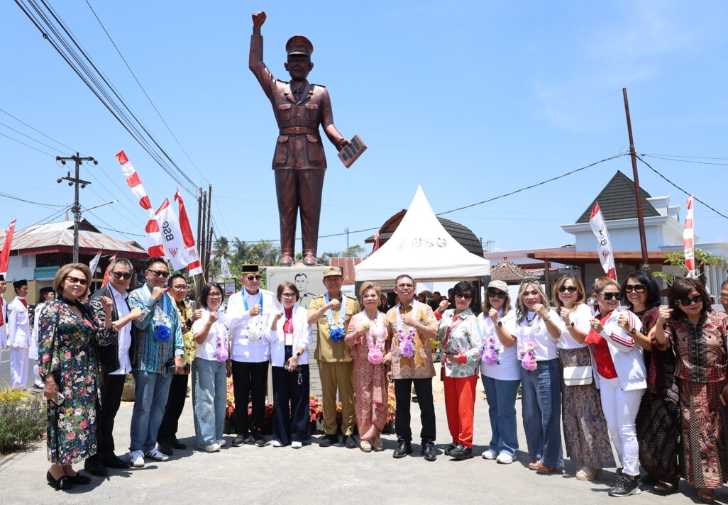 Gaung semangat patriotisme dan sinergi diaspora saat peresmian monumen Pierre Tendean di Remboken