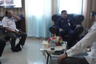 Kadis Kominfo Altin Tumengkol curhat ke BPK dan Komdigi