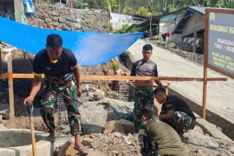 Progres Sumur Bor TMMD di Tanaki Capai 22 Persen, Pembangunan Terus Berjalan