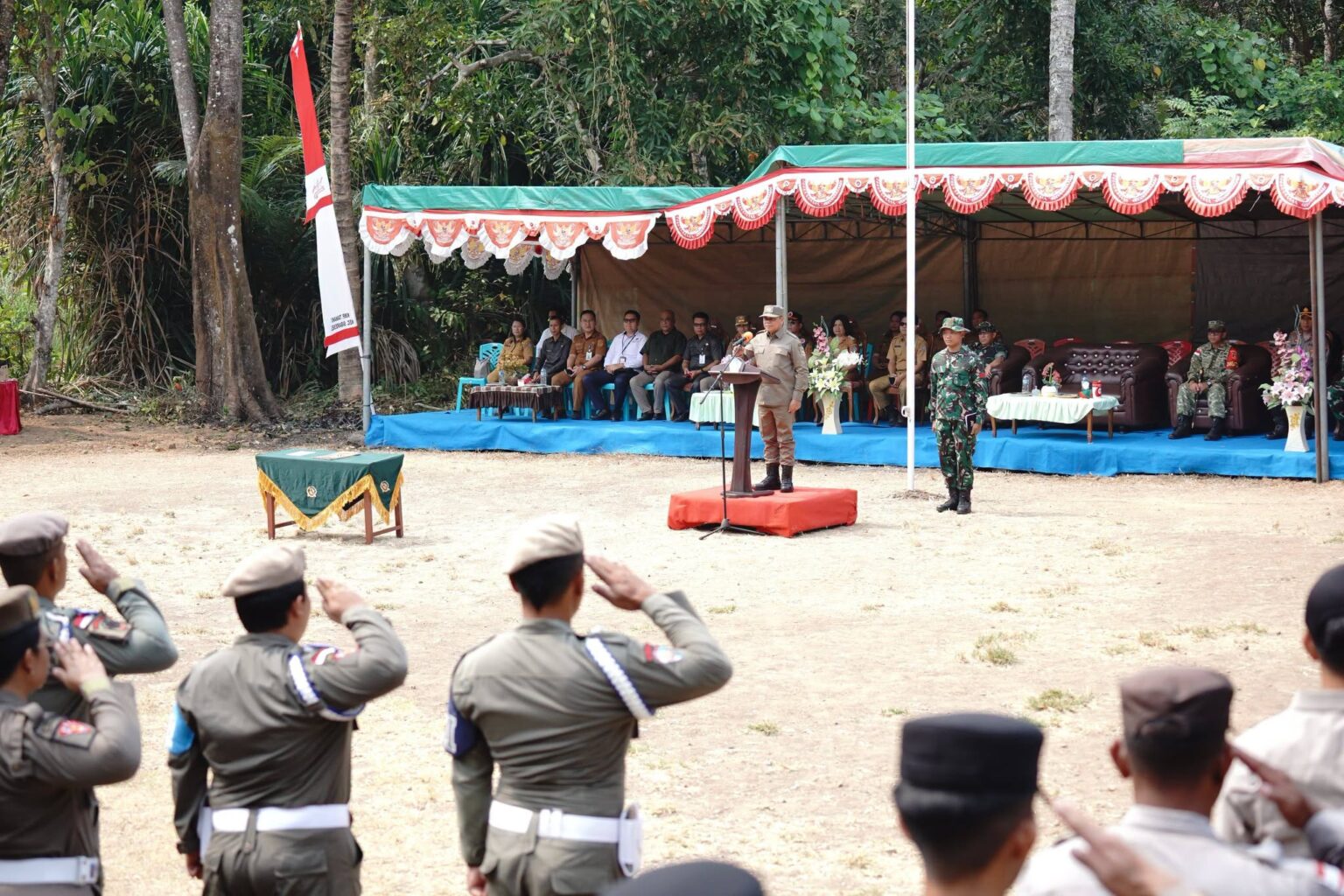 Plt Bupati Sitaro Apresiasi TMMD ke-130, Sumur Bor dan RTLH Disiapkan untuk Kebutuhan Warga