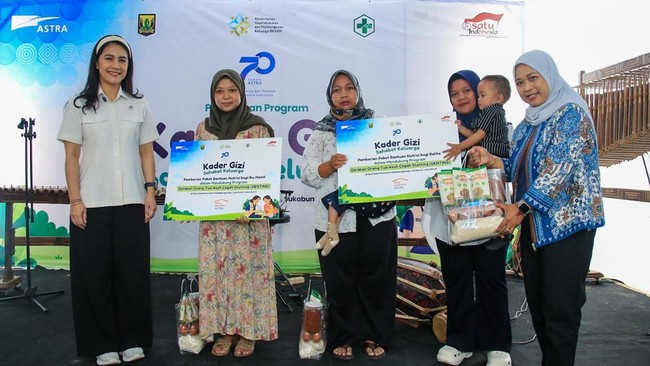 Astra Dukung Program Cegah Stunting di Sukabumi