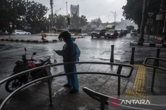 BMKG: Jakarta Diprakirakan Hujan Ringan pada Sabtu Sore