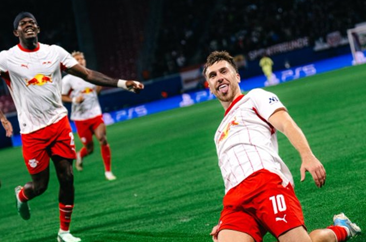 Brajan Gruda Antarkan Kemenangan RB Leipzig atas PSV Eindhoven