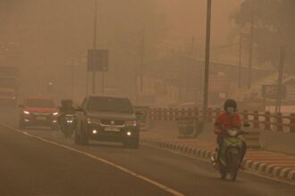 Daerah Terdampak Kabut Asap Kebakaran Hutan di Indonesia
