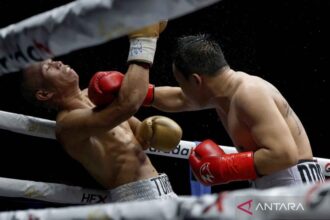 Daud Yordan Menangkan Gelar ABF Diamond Super Welterweight