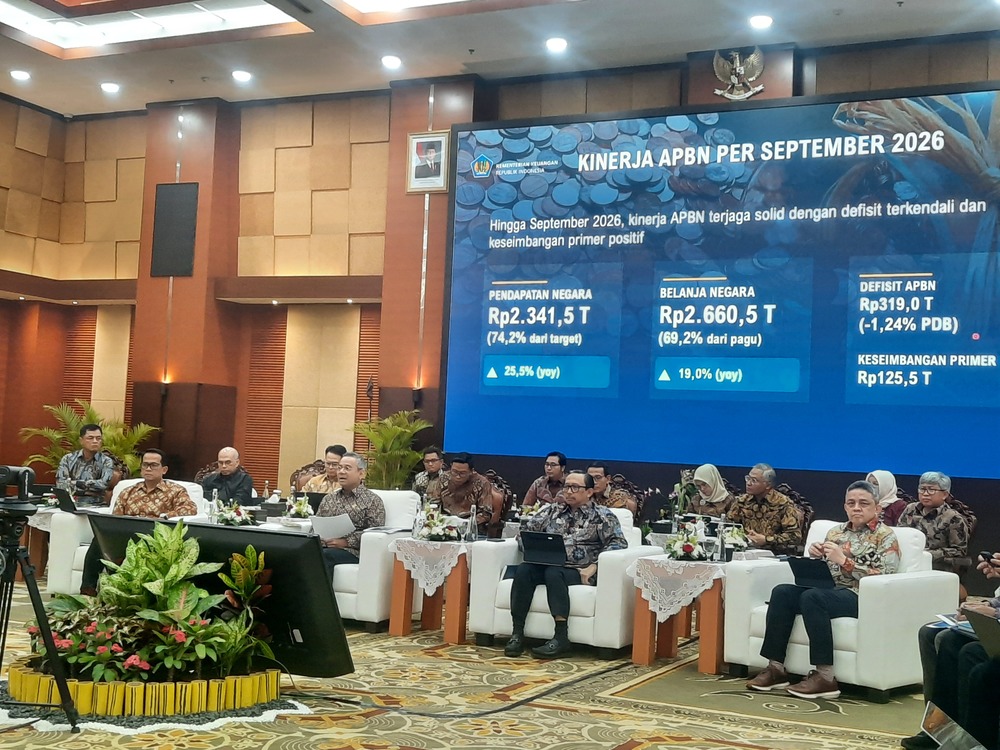 Defisit APBN 1,24 Persen Hingga September 2026, Menkeu: On Track