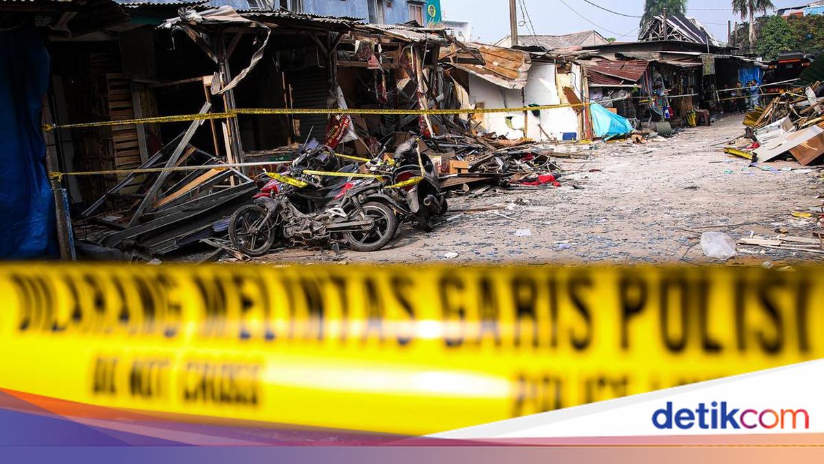 Dua Orang Tewas dalam Ledakan di Pasar Cimanggis