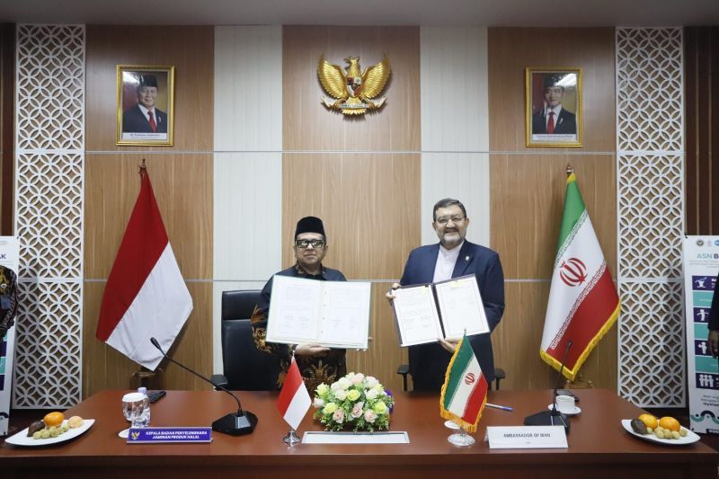 Indonesia dan Iran Tingkatkan Kerja Sama Ekosistem Halal Pangan