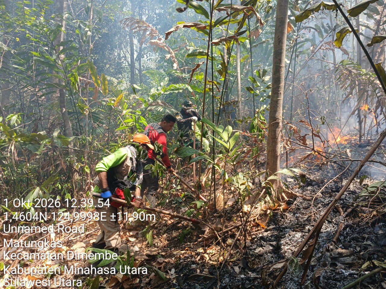 Kemarau dan El Nino masih picu karhutla beruntun serta krisis air bersih di Sulawesi Utara 9 kemarau