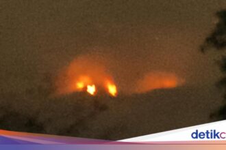 Kebakaran di Gunung Latimojong Sulawesi Selatan Belum Terkendali