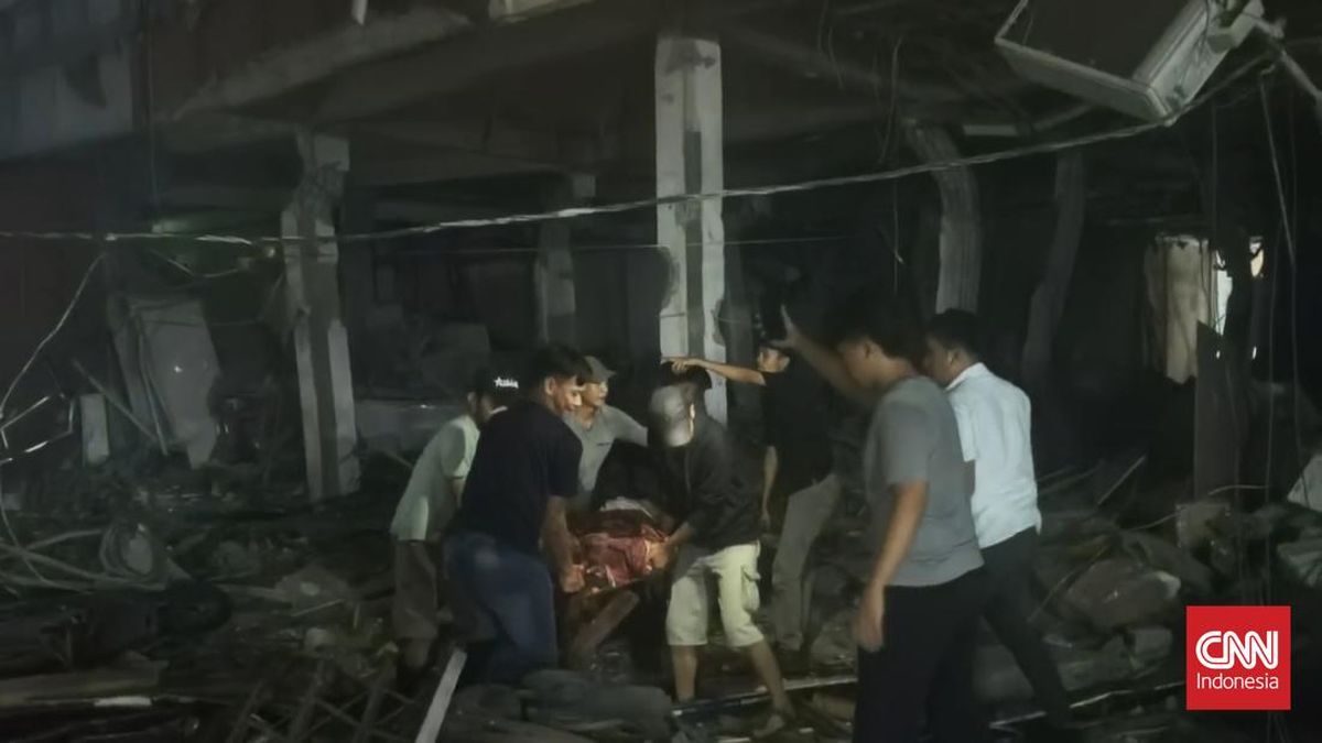 Ledakan Pasar Cimanggis Ciputat Sebabkan 8 Warga Terluka