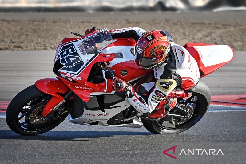Mario Aji Memulai Balapan dari Posisi ke-21 di Moto2 Jepang