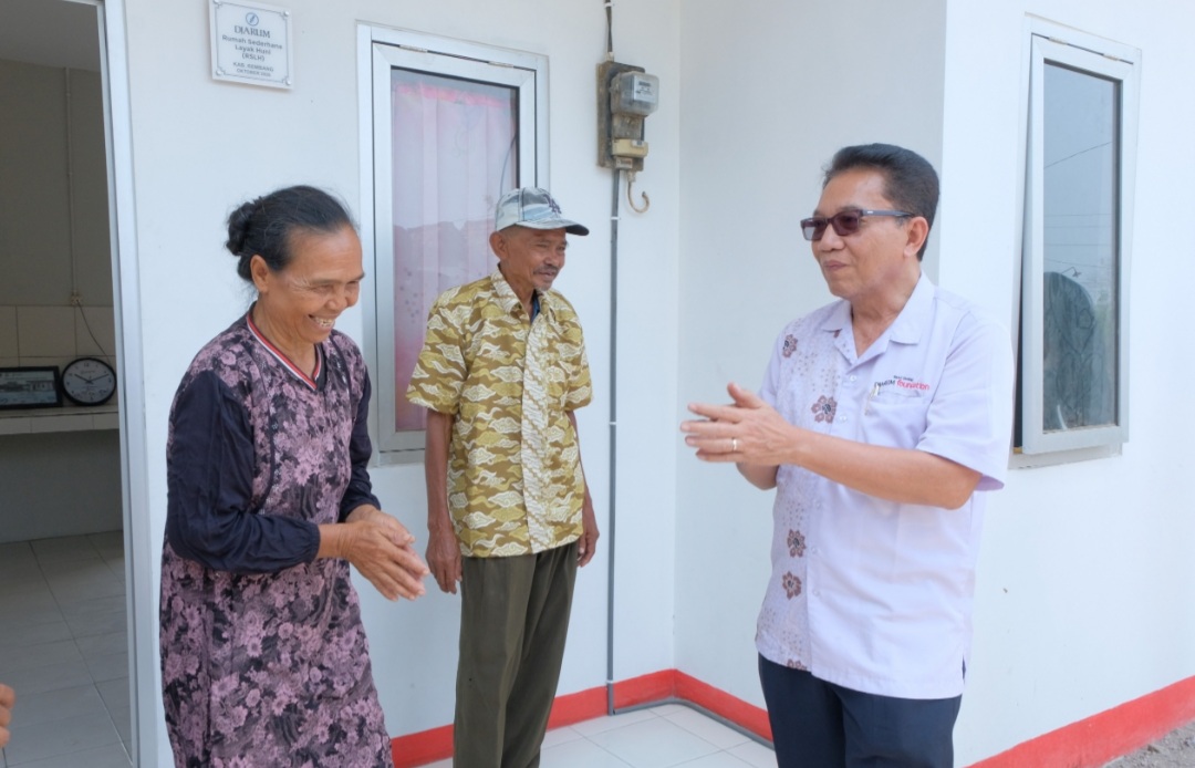 PT Djarum Renovasi 16 Rumah Warga Kurang Mampu di Rembang