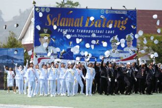 FOTO: Pelantikan Perwira Poltekpel Sulut 2026, keselamatan pelayaran jadi pesan utama