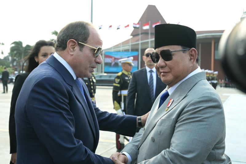 Prabowo Antar Kepulangan El-Sisi Sebagai Wujud Persahabatan