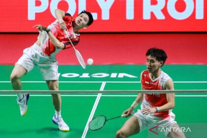 Raymond Indra/Nikolaus Joaquin Terhenti di Semifinal French Open 2026