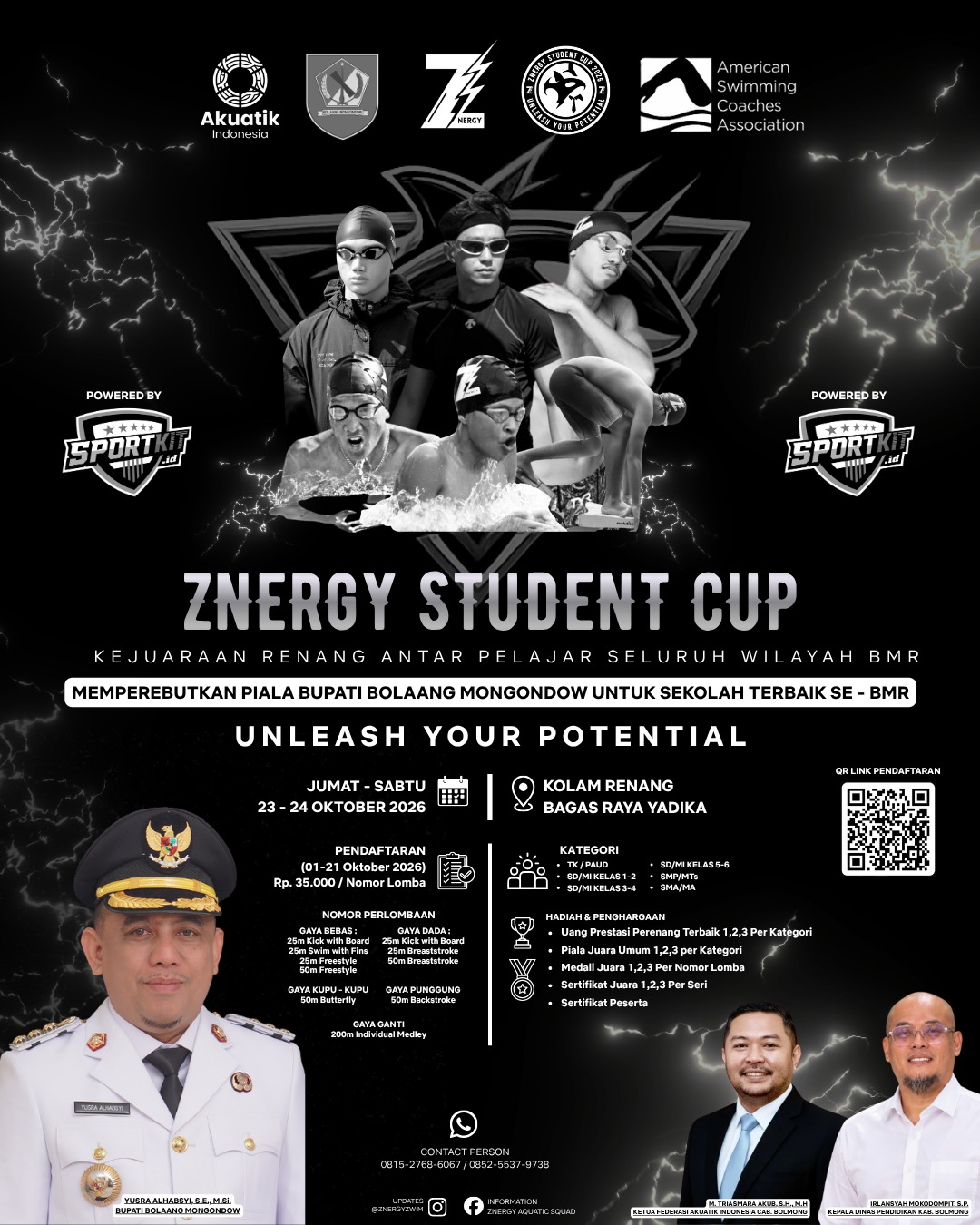 Znergy Student Cup 2026 perebutkan Piala Bergiliir Bupati Bolmong, Pemkab dukung pembinaan atlet pelajar